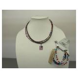 CC Matching Necklace and Bracelet