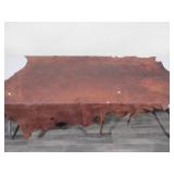 Medium Weight Chocolate Bison Small Whole Hide