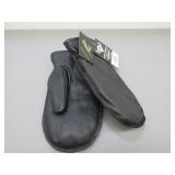 Deer Skin Lined Mittens, Sz. M
