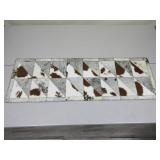 Patchwork Cowhide Runner