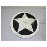 Round Patchwork Cowhide Rug