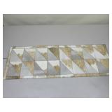 Patchwork Cowhide Runner