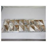 Patchwork Cowhide Runner