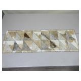 Patchwork Cowhide Runner