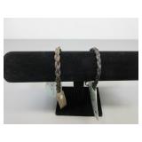 Two CC Horsehair Bracelets, Sz. L