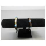 Two CC Horsehair Adjustable Bracelets