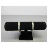 Two CC Horsehair Adjustable Bracelets