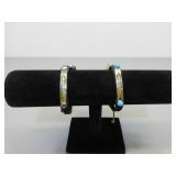 Two CC Horsehair Adjustable Bracelets