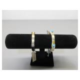 Two CC Horsehair Adjustable Bracelets