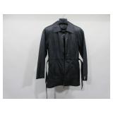 Belted Leather Jacket, Ladies S