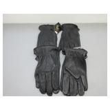 Four Pair Deer Skin Unlined Gloves, Sz. XL Womens