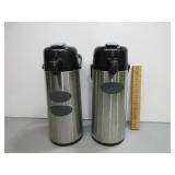 Two Airpot Coffee Dispensers