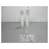 5 oz. Plastic Dessert Cup Sets, 50 ct.