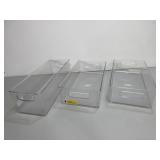 Three Fridge & Freezer Bins
