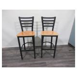 Two High Quality Restaurant Stools