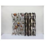 Two Pieces Metal Artwork