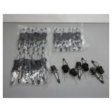 25 Syrup Pour Spouts, New