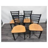 Four High Quality Restaurant Chairs