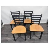 Four High Quality Restaurant Chairs