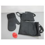 Silicone Oven Mitt and Aprons