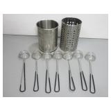 Seven Boba Scoops and Strainer