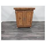 Rolling Storage Cabinet/Microwave Stand