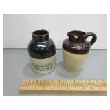 Two Vintage Ceramic Jugs