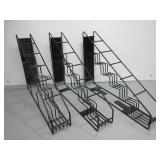 Three Metal Syrup Racks