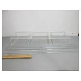 Plexi Glass Shelves and Display Stand