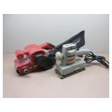 Belt Sander and Dual Action Sander