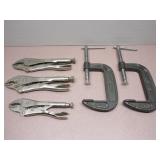 Vice Grips and C-Clamps