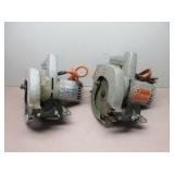 Two Black & Decker 7 1/4" Circular Saws