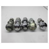 Five 2 5/16" Trailer Hitch Balls