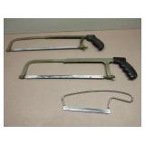 Three Hack Saws