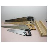 Saws and Miter Box