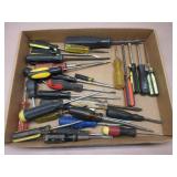 Lots of Flat Head Screwdrivers