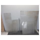 Plexi Glass, Several Sizes & Thickness