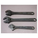 Three Crescent Wrenches