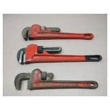 Pipe Wrenches, 2-14", 1-10"