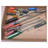 Assorted Flat Screwdrivers