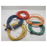 Five Extension Cords