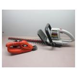 Hedge Trimmers, Ryobi and Black & Decker