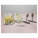 Welding Chipping Hammers and Gloves