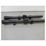 Two Weaver Marksman Scopes w/Rings