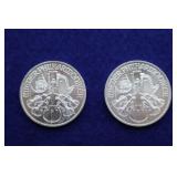Austria 1 1/2 Euro Coin, 1 oz. Fine Silver