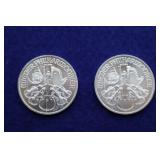 Austria 1 1/2 Euro Coin, 1 oz. Fine Silver