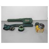 Fly Fishing Pole and Reels