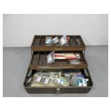 Kennedy Tackle Box Full of Hooks