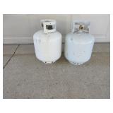 Two 20# Propane Tanks