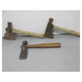 Three Vintage Hatchets, 1 Stanley